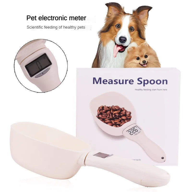 Measuring Scale Spoon Electronic Pet Food Tool with Digital Display