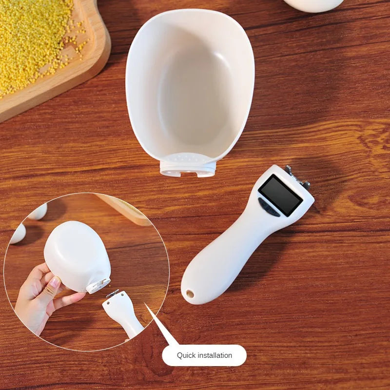 Measuring Scale Spoon Electronic Pet Food Tool with Digital Display