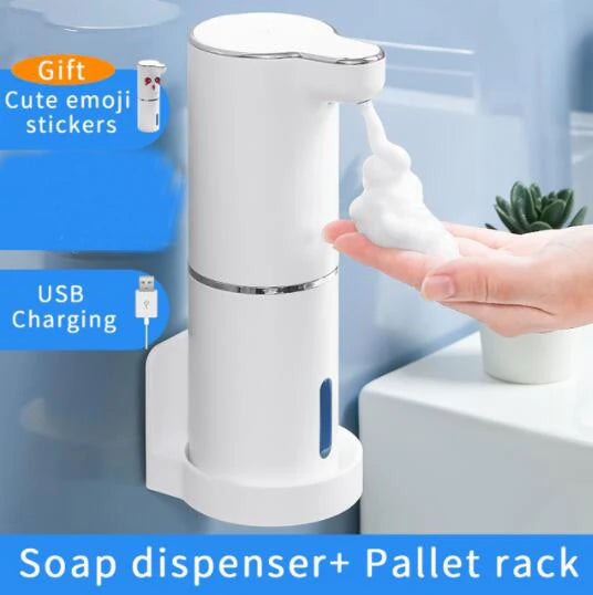 Distributeur automatique de savon en mousse, capteur sans contact, USB, Machine intelligente à mousse, pompe distributrice de savon liquide à infrarouge de 300ML, désinfectant pour les mains