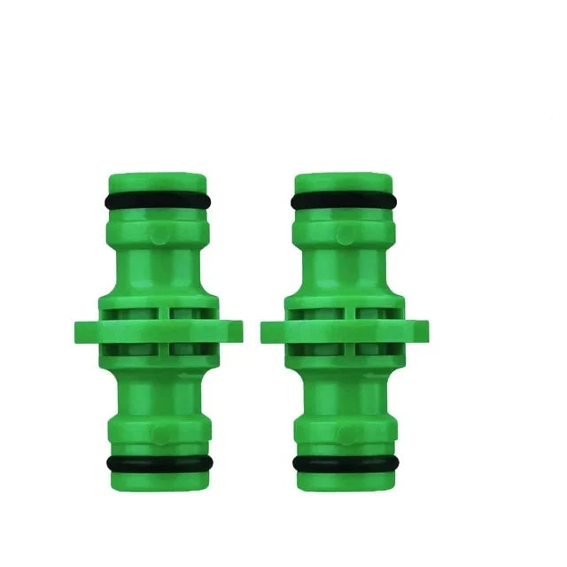 Garden Watering Hose ABS Quick Connector 1/2” End Double Male Hose Coupling Joint Adapter Extender Set For Hose Pipe Tube