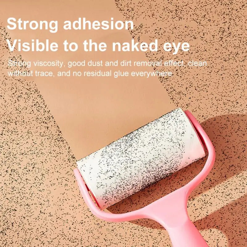 Hair Adhesive Tear Type Roller Dust Paper Portable Cloth-Removing Sticky Roller Brush Clothes Lint Remover Lint Rollers Brushes