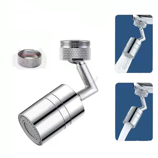 Cabezal rociador de grifo con rotación de 1080 ° Universal de Metal pesado para cocina, lavabo, extensión del grifo, burbujeador, grifo para fregadero, boquilla contra salpicaduras