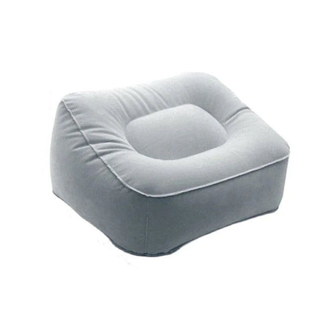 Almohada de viaje inflable, almohada multifuncional para el cuerpo, almohada Lumbar para Yoga, soporte de posiciones de viaje, cojín de aire, almohada Triangular