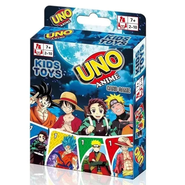 Jeu de cartes UNO DBZ amusant pour tous les âges avec règle exclusive - 2 à 10 joueurs