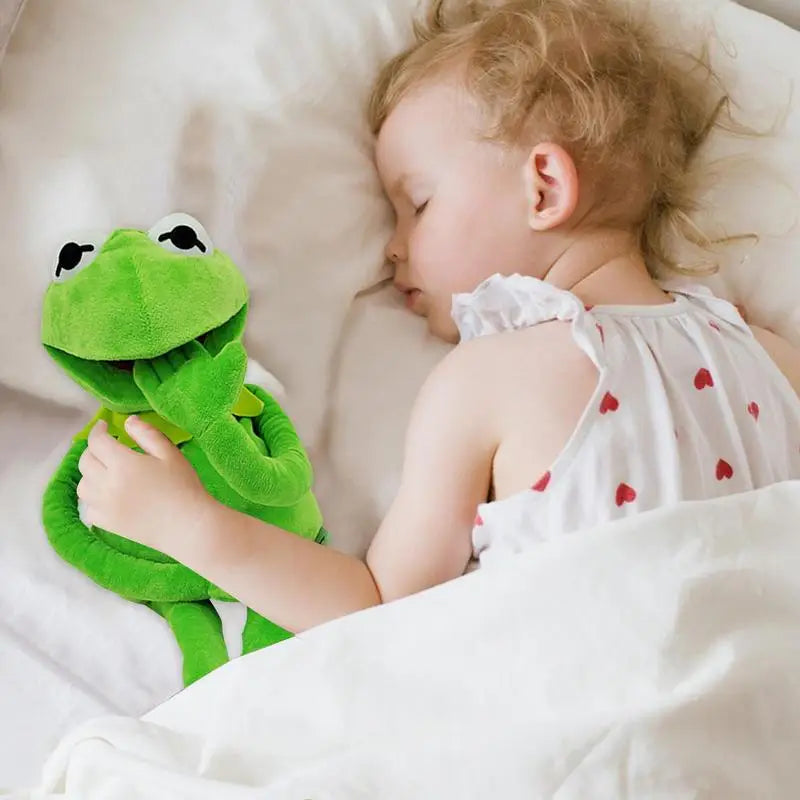 Frog 24-inch Plush Hand Puppet for Creative Play and Family Fun