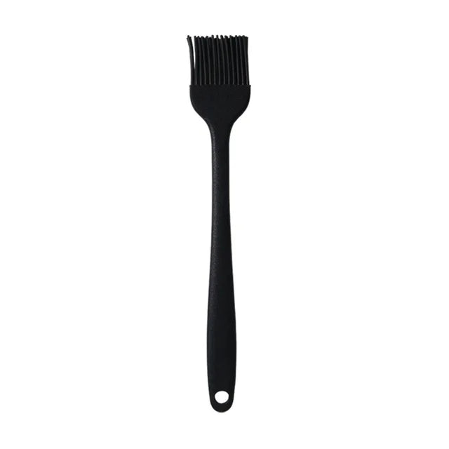 Silicone oil brush with plastic handle for BBQ and baking High-Temp Resistant