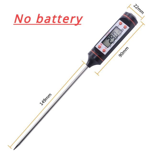 Digital Food Thermometer Cooking Gauge Oven Tool