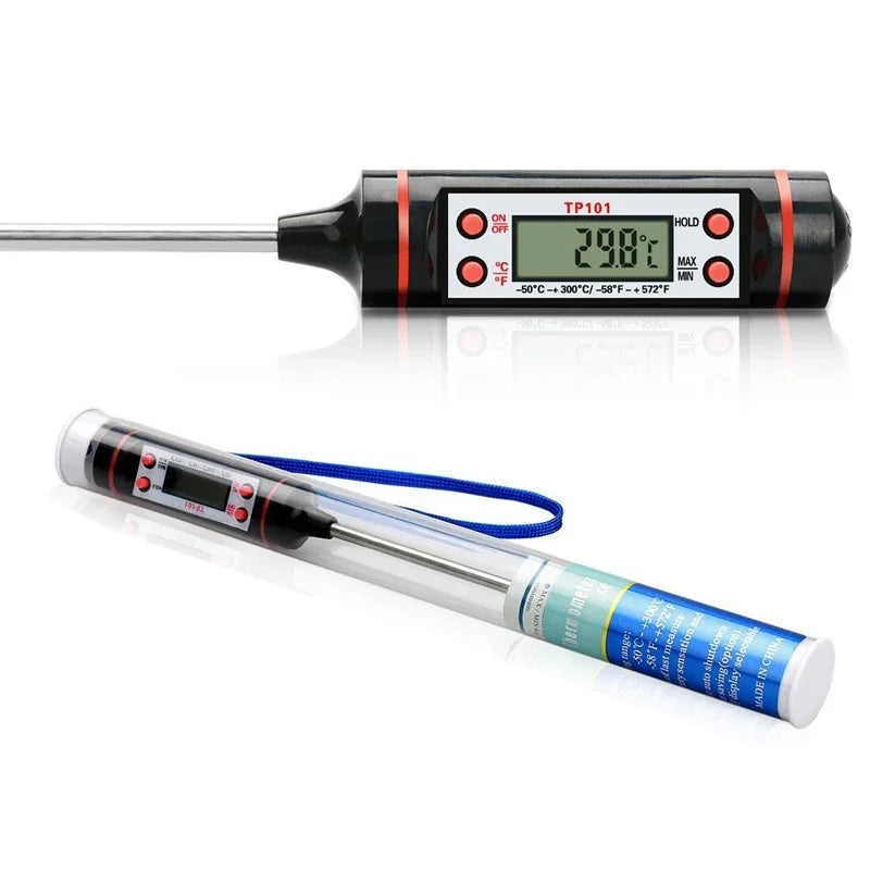 Digital Food Thermometer Cooking Gauge Oven Tool