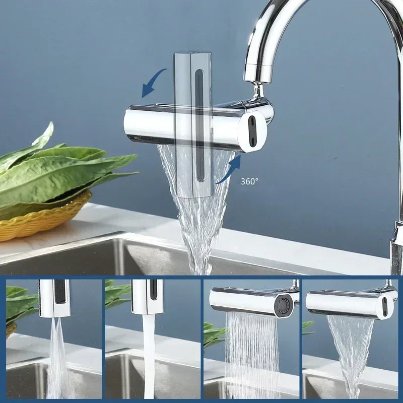 Kitchen Faucet Waterfall Stream Sprayer Head Sprayer Filter Diffuser Water Saving Nozzle Faucet Connector Mixers Tap Accessorie