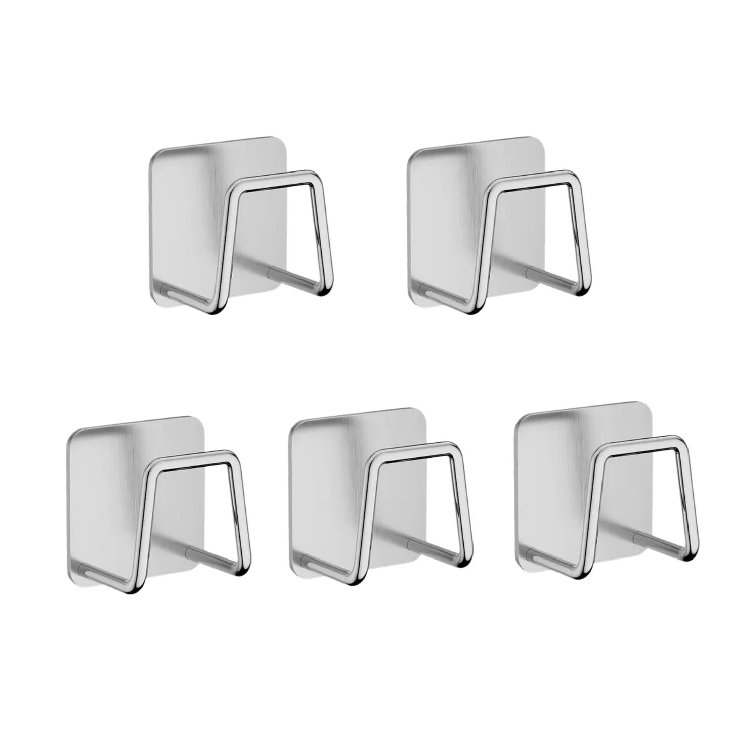 Soporte para esponjas de cocina, esponjas de fregadero de acero inoxidable, escurridor, soporte de almacenamiento autoadhesivo, ganchos de pared, organizador de cocina