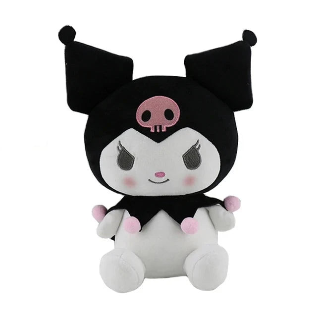 Kuromi Plush Toy-Princess Dress Cartoon Ragdoll for Bedroom Decor