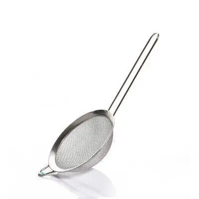 Large Mesh Food Strainer for Kitchen, Perfect for Sieving Flour and Powdered Sugar