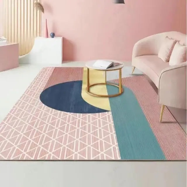 Modern Home Carpet for Living Room Decor Washable Floor Mat Lounge Large Area Rugs Study Bedroom Bedside Non-slip Carpets