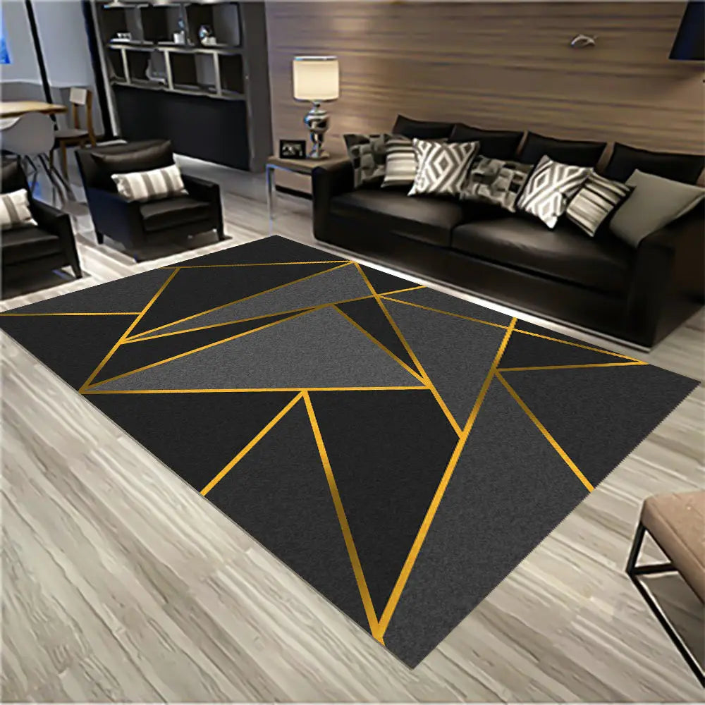 Modern Home Carpet for Living Room Decoration Washable Floor Mat Lounge Large Area Rugs Study Bedroom Bedside Non-slip