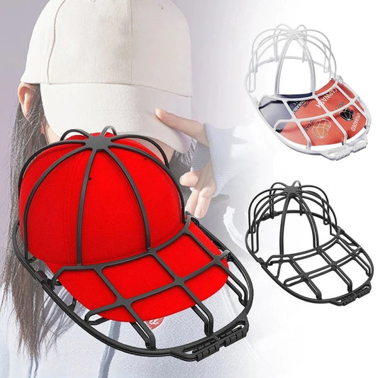 Arandela de gorra de béisbol multifuncional, apta para marco de lavadora de sombreros para adultos/niños/jaula de lavado, limpiadores de sombreros de dos pisos, Protector moldeador