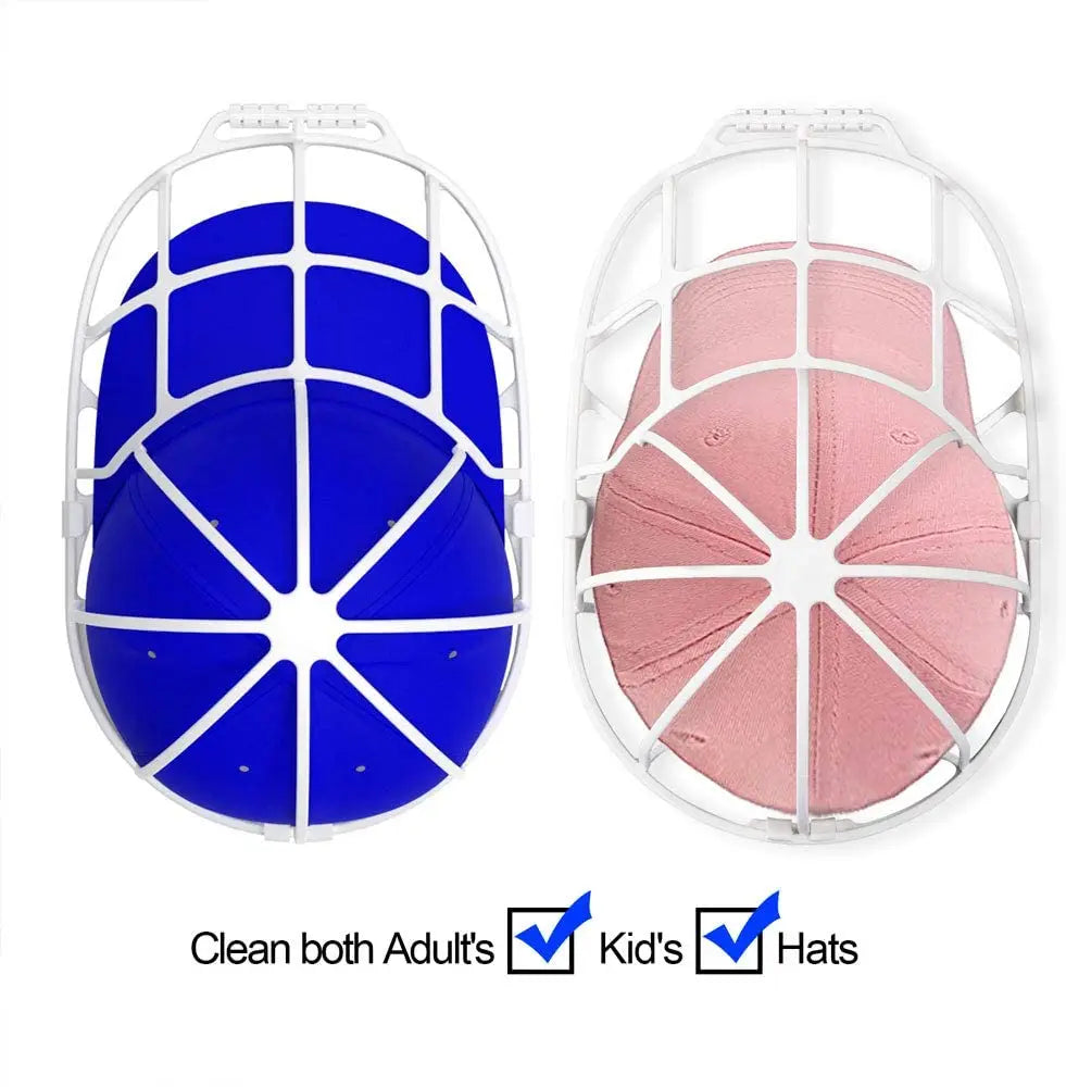 Arandela de gorra de béisbol multifuncional, apta para marco de lavadora de sombreros para adultos/niños/jaula de lavado, limpiadores de sombreros de dos pisos, Protector moldeador