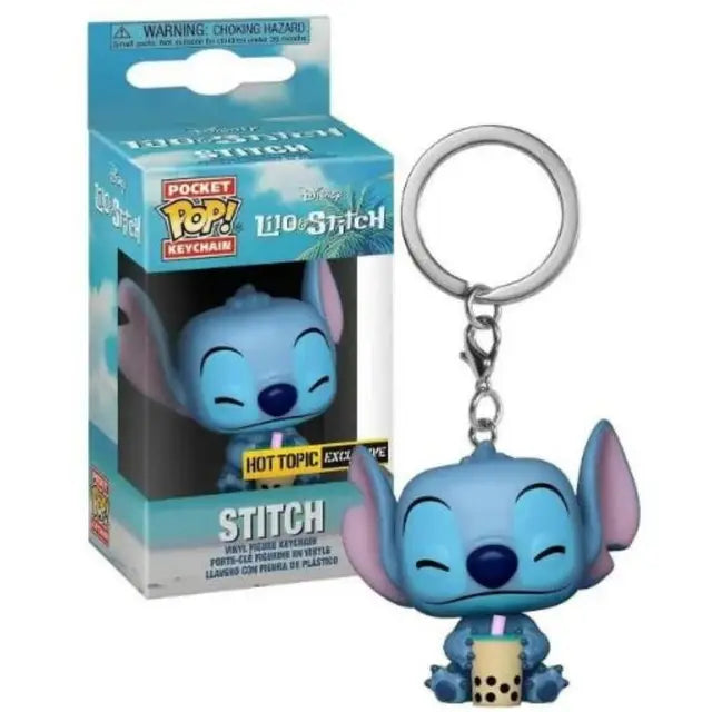 Adorable Anime Keychains-Mickey Minnie Stitch-Perfect Car and Bag Charms