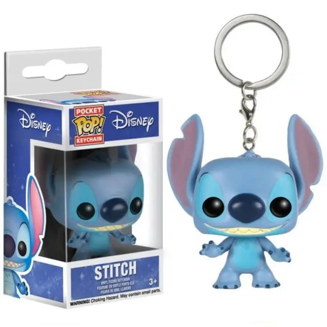 Adorable Anime Keychains-Mickey Minnie Stitch-Perfect Car and Bag Charms