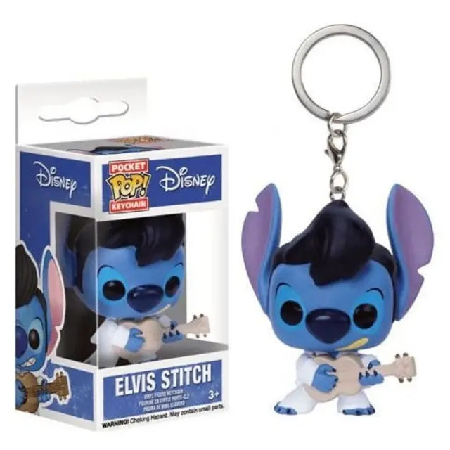 Adorable Anime Keychains-Mickey Minnie Stitch-Perfect Car and Bag Charms