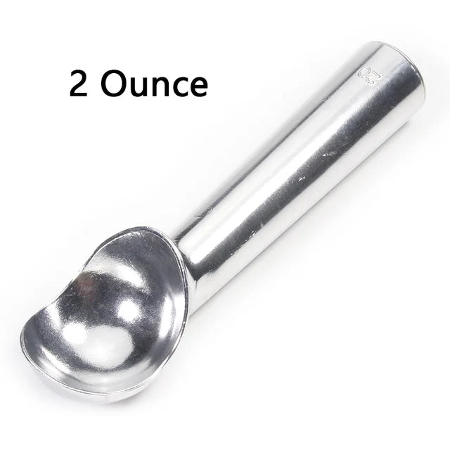 Cuchara para helado antiadherente anticongelante, 1,5 y 2 onzas