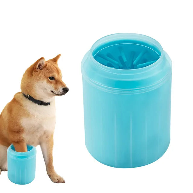 Nettoyeur de pattes d'animaux de compagnie, tasse Portable en Silicone souple, nettoyage des pieds pour chats et chiens