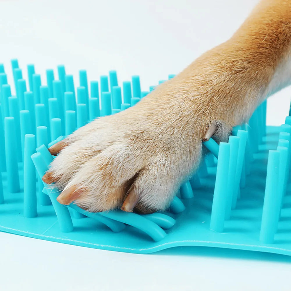 Portable Pet Paw Cleaner Cup Soft Silicone Foot Cleaning for Cats and Dogs