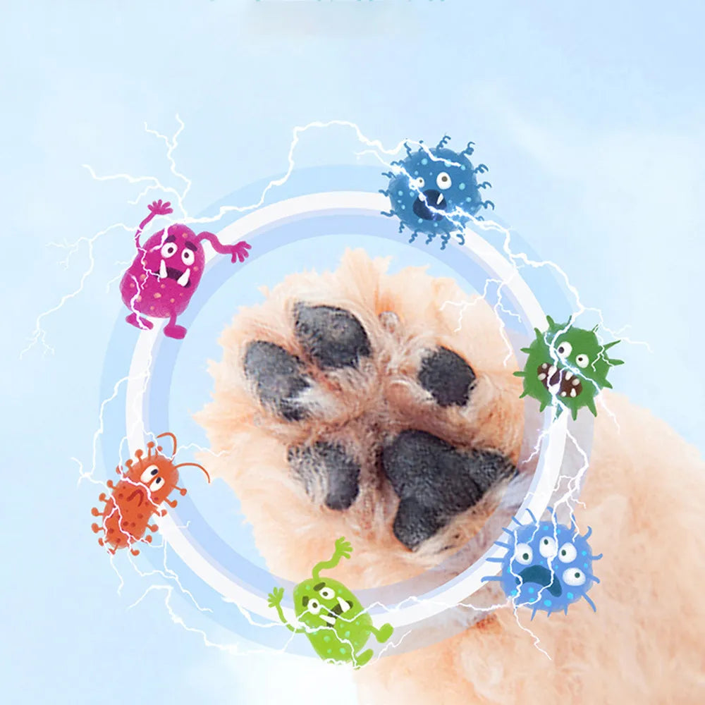 Portable Pet Paw Cleaner Cup Soft Silicone Foot Cleaning for Cats and Dogs