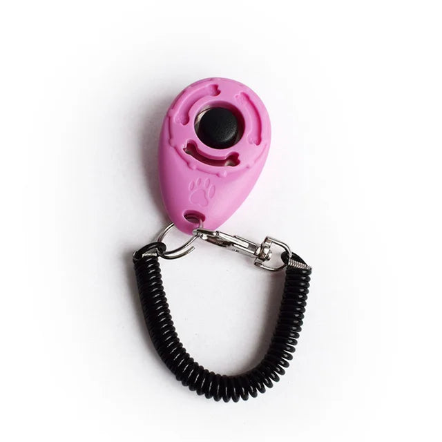 Portable Training Clicker with Wrist Strap Sound Key for Pet Cat Dog Puppy