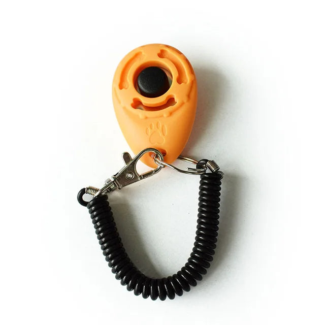 Portable Training Clicker with Wrist Strap Sound Key for Pet Cat Dog Puppy