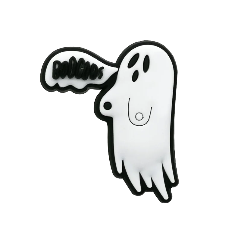 1pcs Halloween Pins for Kids Party Accessories Trick or Treat Shoe Charms for Men Women Ghost Pumpkins Shoe Decorations Buckles