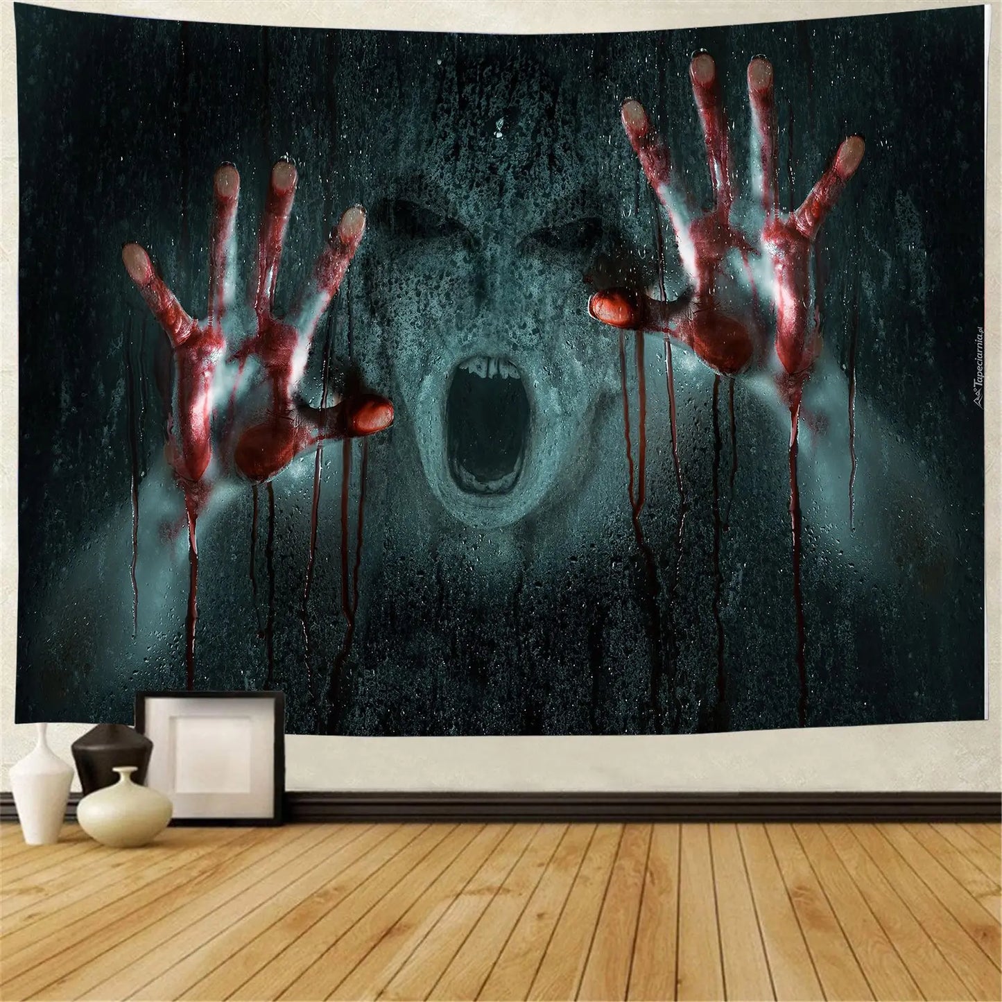 Home Decor Tapestry Ghost Wall Carpet Decoration Devil Bedspread Cushion Halloween Pumpkin Lantern Tapestry 230x180cm tapiz