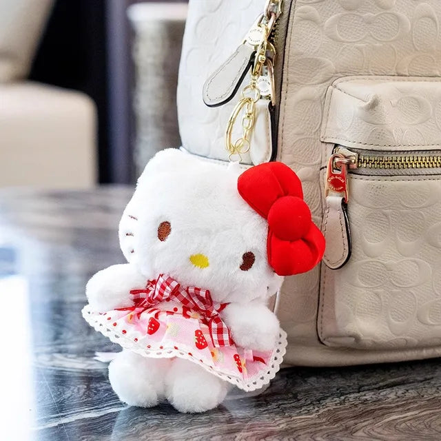 Kitty porte-clés-amis en peluche pour le plaisir festif-Kuromi porte-clés sac