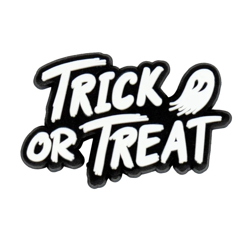 1pcs Halloween Pins for Kids Party Accessories Trick or Treat Shoe Charms for Men Women Ghost Pumpkins Shoe Decorations Buckles