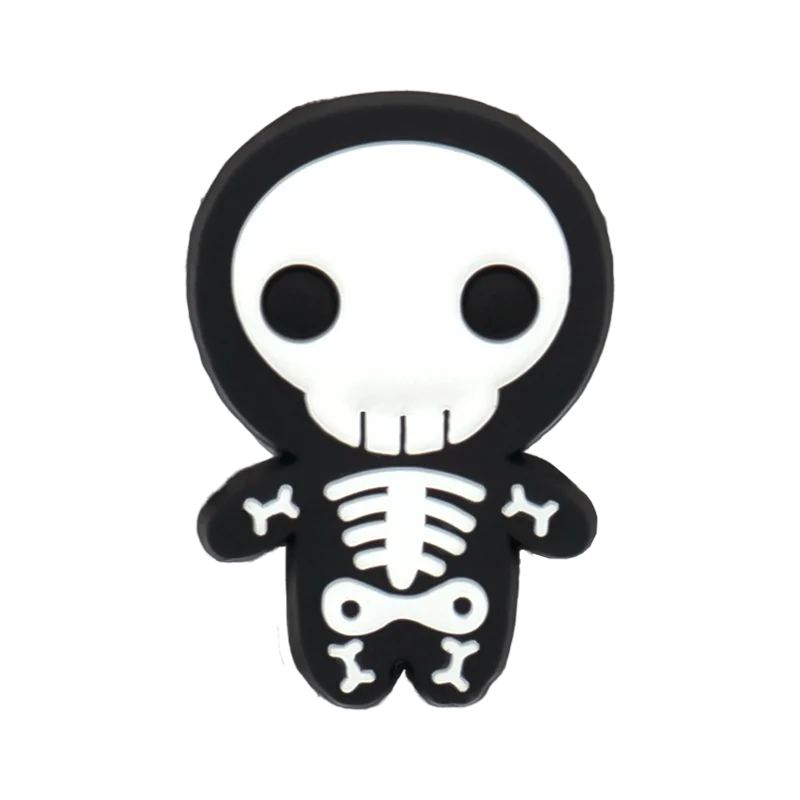 1pcs Halloween Pins for Kids Party Accessories Trick or Treat Shoe Charms for Men Women Ghost Pumpkins Shoe Decorations Buckles