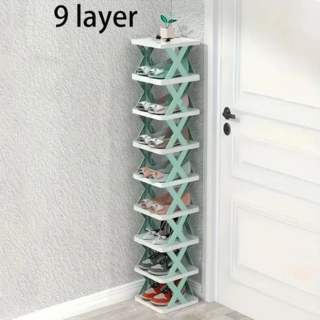 Shoes Racks Storage Organizer  Detachable Shoe Racks Saves Family Household Rack Multi Layer Simple Shoes Shelf Color Cabinet