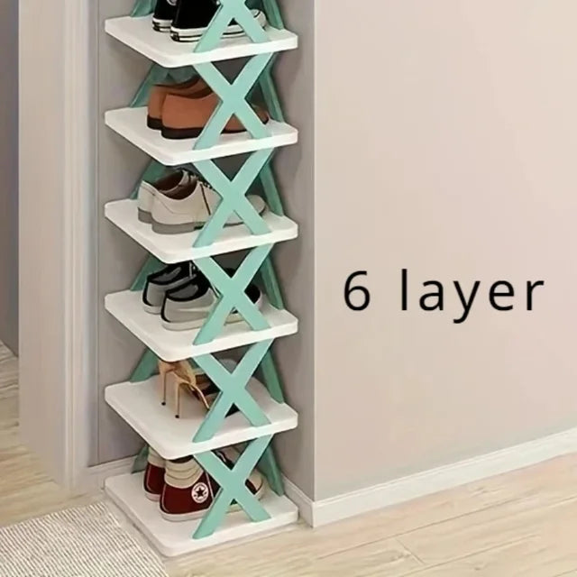 Shoes Racks Storage Organizer  Detachable Shoe Racks Saves Family Household Rack Multi Layer Simple Shoes Shelf Color Cabinet