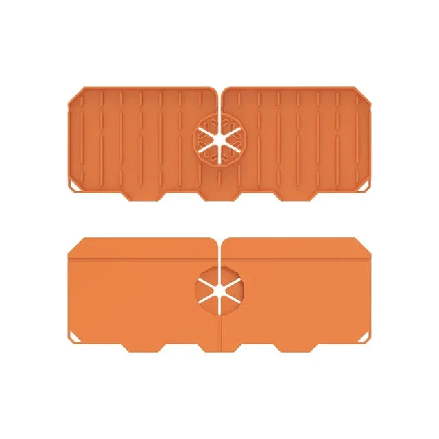 Tapis de robinet de cuisine en Silicone, pour évier, éponge, égouttoir, tapis d'évier pliable, capteur d'éclaboussures, tapis de protection de comptoir de salle de bains