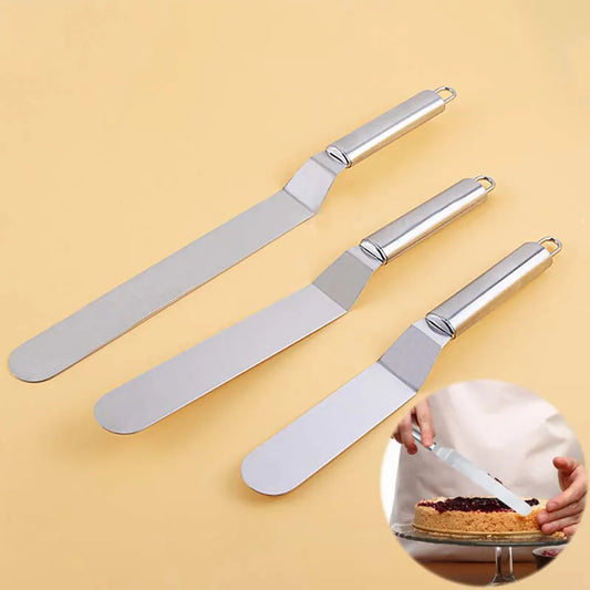 Outils de cuisson et de pâtisserie en acier inoxydable, spatule à crème Portable, beurre de gâteau, outils de décoration de gâteaux, Gadgets de cuisine