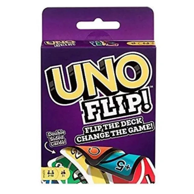 UNO FLIP-The Ultimate Card Game for Family Kids-Check our available variations