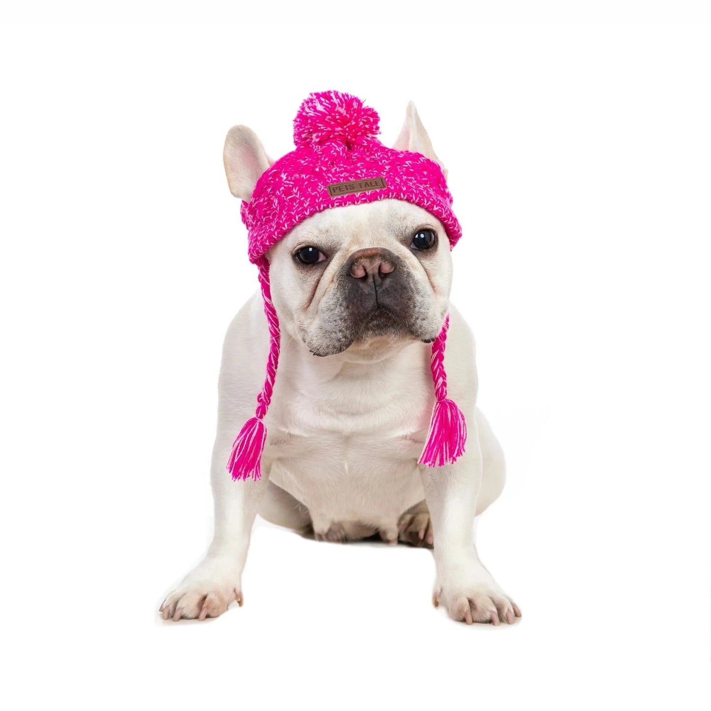 Winter Soft Dog Hats, Warm Pet Dog Knitted Hat Windproof Knitting Dog Hat