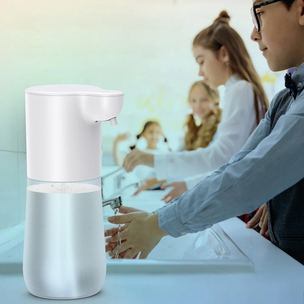 Dispensador de jabón de espuma de inducción automático con carga USB Xiaomi, lavadora de manos inteligente por infrarrojos sin contacto para cocina y baño, 2000mAh