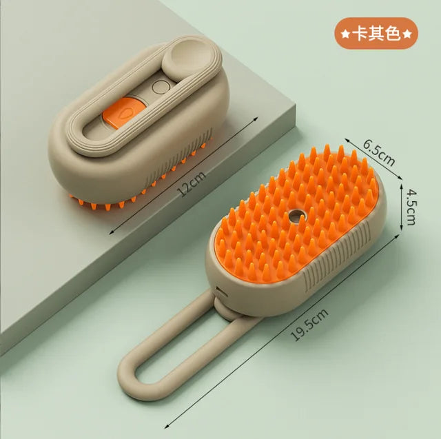 Peigne de pulvérisation électrique pour animaux de compagnie, pour chats et chiens, peigne d'épilation à une touche, brosse de Massage Anti-vol, Massage propre, nouveau