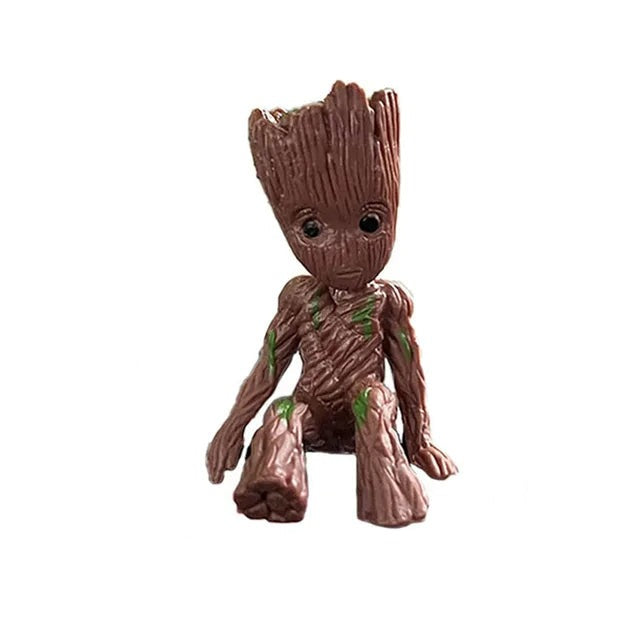 Home Decoration Crafts Miniature Model Office Desktop Display Cartoon Groot Figurines Handicrafts Decor Tree Man Ornament 5CM