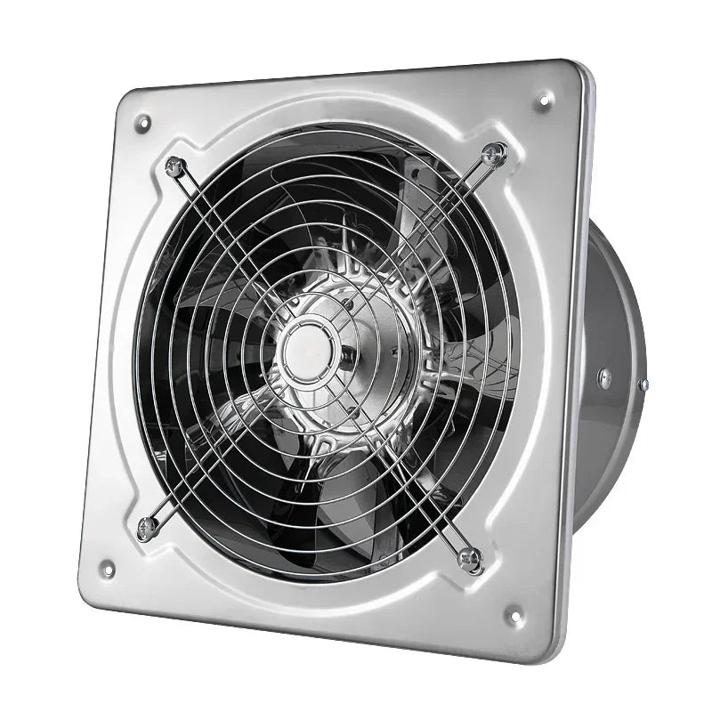 6''7''8'' ventilateur de cuisine en acier inoxydable fumée d'échappement ventilateur d'échappement domestique ventilateur d'échappement ventilateur mural