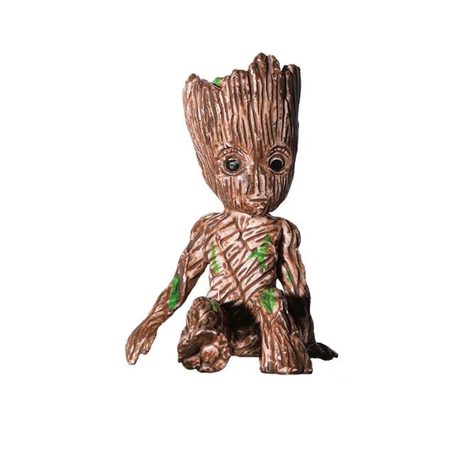 Home Decoration Crafts Miniature Model Office Desktop Display Cartoon Groot Figurines Handicrafts Decor Tree Man Ornament 5CM