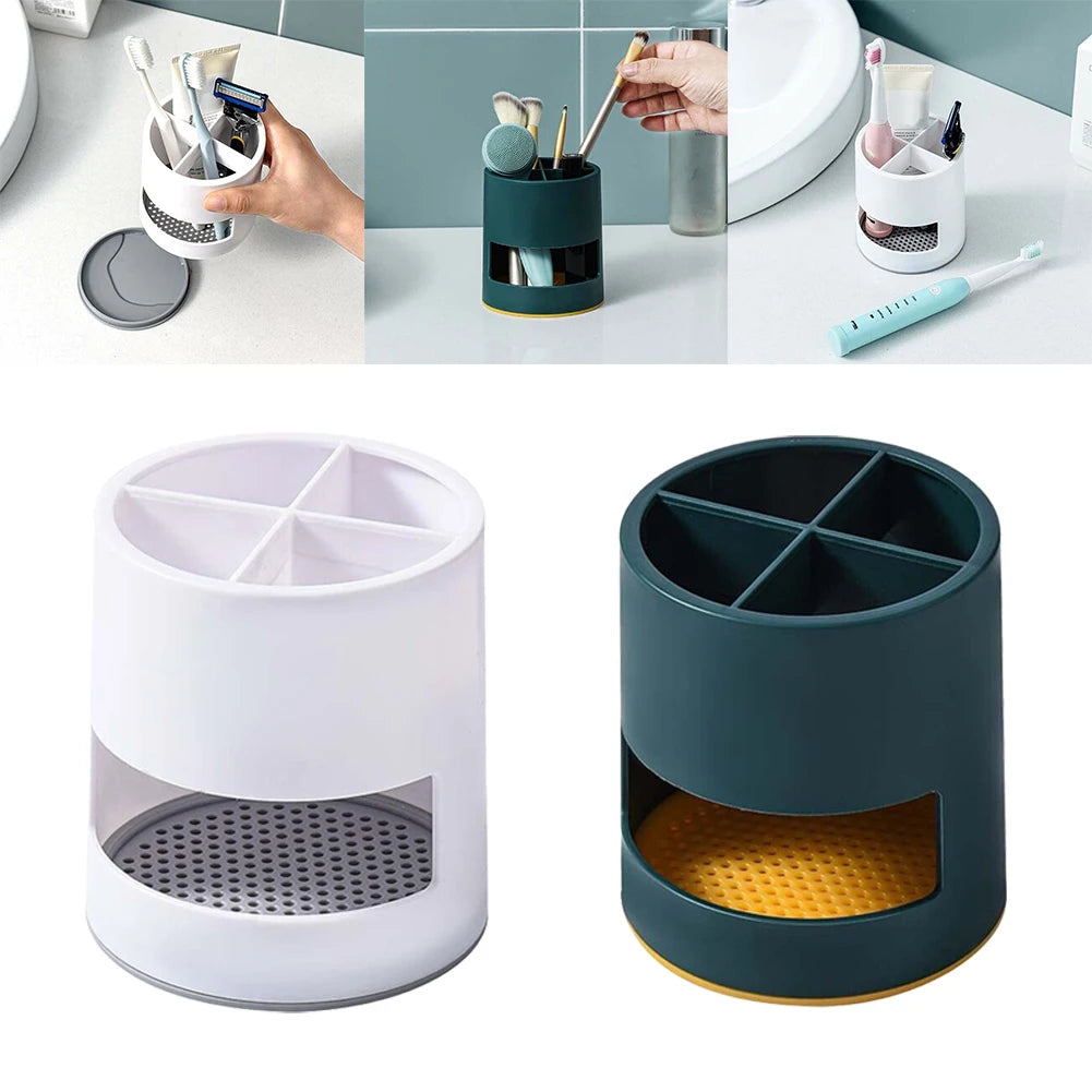 Electric Toothbrush Holder Bathroom Toothpaste Storage Organizer Support Home Bedroom Cosmetic Brush Storage Support Accessories