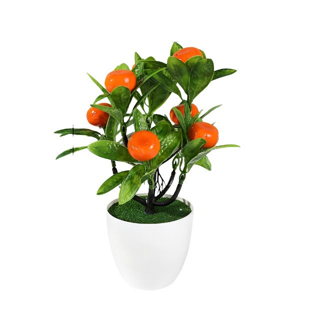 Plantes artificielles en plastique bonsaï petit arbre Simulation Pot ornements de Table en Pot Arrangement de jardin de fleurs décor de Table à la maison 