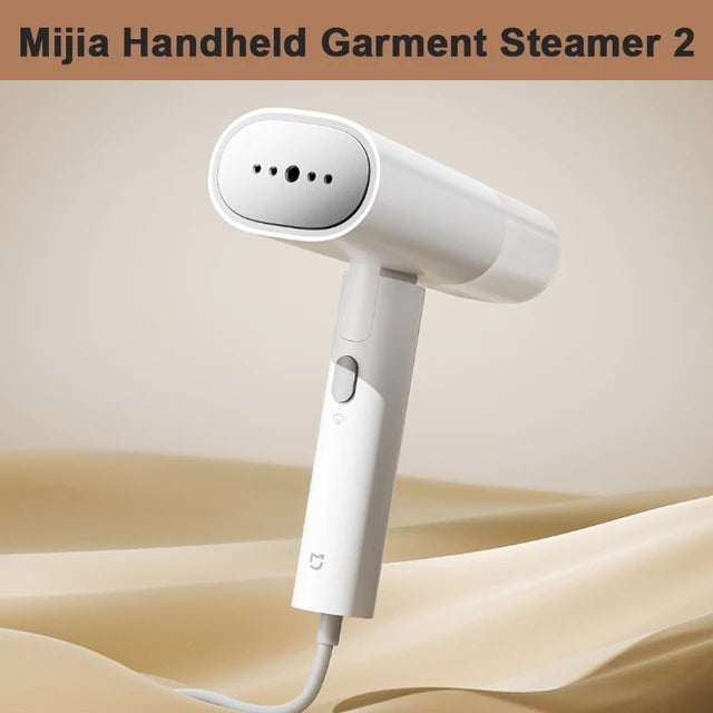 Original XIAOMI MIJIA portable vêtement vapeur fer nettoyeur à vapeur pour tissu maison électrique suspendu acariens enlèvement vapeur vêtement 2