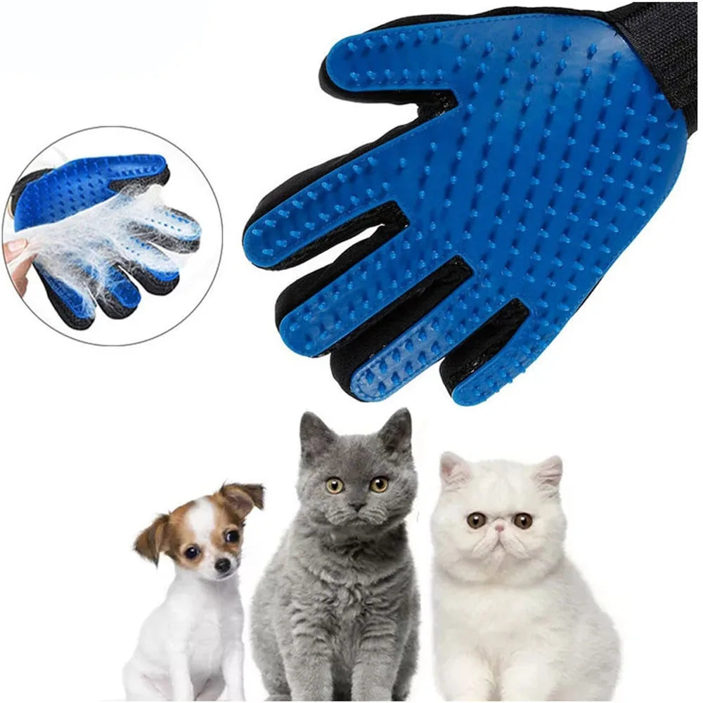 NONOR-guante para perros y gatos, limpieza y aseo, peines para mascotas, depilación, guantes para cepillo de baño para perros, limpieza efectiva del pelo de baño