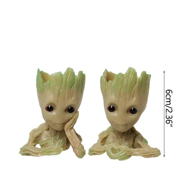 Home Decoration Crafts Miniature Model Office Desktop Display Cartoon Groot Figurines Handicrafts Decor Tree Man Ornament 5CM